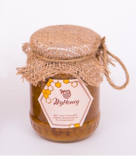 Цветочная пыльца в мёде - 1 курс (250 гр. пыльца + 250 гр. меда)